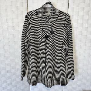 Habitat Clothes To Live In Long Cardigan Women’s XL Tunic Sweater Chunky Knit